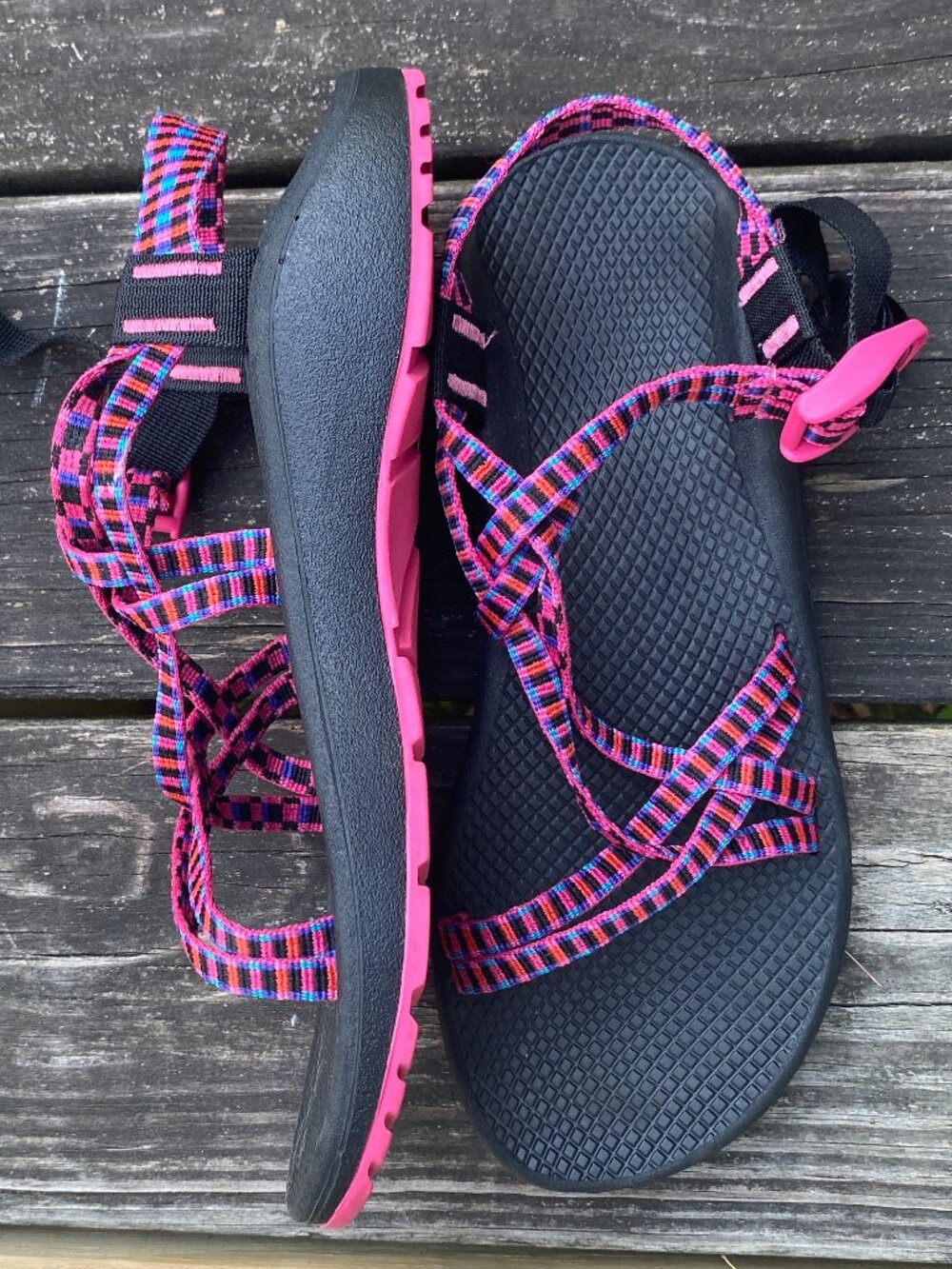 Worn Once CHACO Z/Cloud X Women's Sandals - Size 10 - Picture 4 of 7